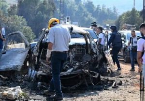 IMG_20240912_181634_507 شهيدان سوريان جراء عدوان صهيوني استهدف سيارة في ريف القنيطرة