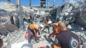 IMG_20240918_121113_829 انتشال 10 شهداء فلسطينيين من مخيم البريج وخربة العدس بغزة