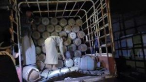 أمن العاصمة يضبط عدداً من مهربي الغاز المنزلي