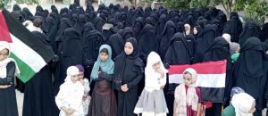 وقفات نسائية في حجة بمناسبة ثورة 21 سبتمبر وتضامناً مع فلسطين