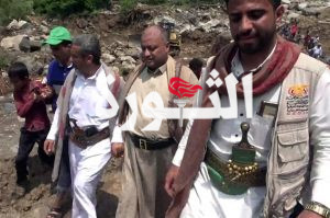 مقبولي يؤكد أهمية مضاعفة جهود معالجة أضرار السيول في ملحان بالمحويت