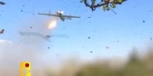 المقاومة اللبنانية تستهدف قاعدة “ناحل ‏غيرشوم” بالطائرات الانقضاضية