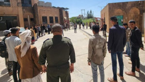 0202 جامعة المحويت تنظم وقفة تنديداً بجريمة اغتيال السـيد حسـن نصـر اللـه