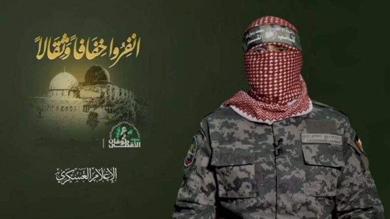 أبو عبيدة: نبارك الرد الإيراني الذي طال جغرافيا فلسطين المحتلة ووجه ضربة قوية للعدو المجرم