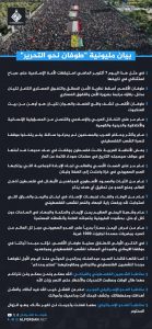بيان مليونية طوفان نحو التحرير