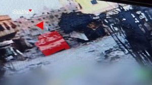 القسام تنشر بالفيديو مشاهد تفجير “ميركافاه” في “جباليا”