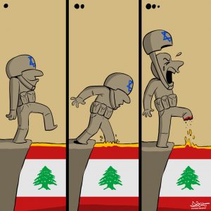 بالصورة.. حزب الله يَبْتُر أقدام الصهاينة عند الحدود اللبنانية