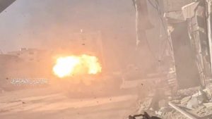 الإجهازعلى جنود صهاينة وتدمير دبابات بكمائن المجاهدين في غزة