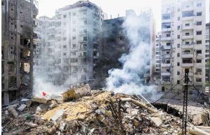 الكيان الصهيوني يواصل غاراته الوحشية على بيروت والضاحية الجنوبية ويستهدف المعالم المدنية بالمدن والقرى اللبنانية