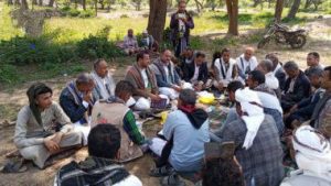 مناقشة اجتماع لتشكيل لجنة تحضيرية لجمعية السلام التعاونية في تعز