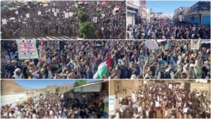 أحرار عمران يخرجون في 44 ساحة نصرة لفلسطين ولبنان ويؤكدون استعدادهم لكل التحديات