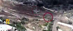 شاهد.. استهداف ناقلة جند إسرائيلية جنوب لبنان بمسيرة انقضاضية (فيديو)