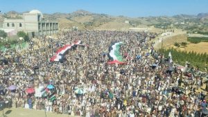 26 مسيرة جماهيرة في صعدة ثباتا مع غزة ولبنان وجاهزية لأي تصعيد صهيوني أمريكي