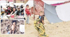 عربي الأمطار والبرد والجوع.. ثالوث يفتك بالنازحين تحت نار الإبادة