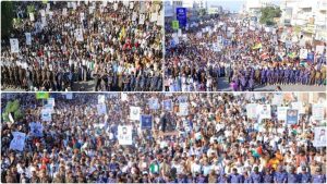 أبناء حارس البحر الأحمر يحتشدون في 114ساحة نصرة  لغزة