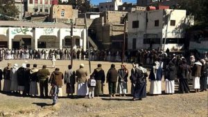 مناخة.. لقاء قبلي موسع نصرة للشعب الفلسطيني