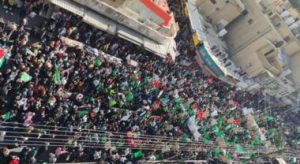 الأردن تشهد مسيرة حاشدة تضامناً مع غزة