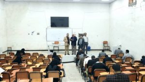 الماجستير تدشين الاختبارات النهائية للماجستير في الطب المخبري بجامعة إب