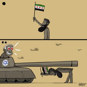 شاهد.. حقيقة المعارضة السورية في صورة فاضحة