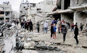 دمار كبير حرب الإبادة.. بين الصمت العالمي والعجز العربي