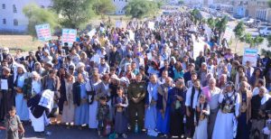 19 مسيرة حاشدة بتعز تحت شعار “ثابتون مع غزة.. بلا كلل ولا ملل ولا تردد”