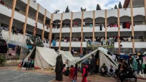 جريمة مروعة خلال اقتحام العدو لمدرسة تؤوي نازحين شمال غزة