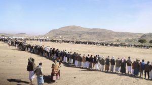 مسير شعبي في مديرية همدان بصنعاء تضامناً مع الشعب الفلسطيني مسير شعبي في مديرية همدان بصنعاء تضامناً مع الشعب الفلسطيني