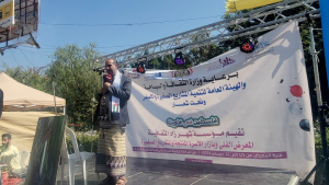 وزير الثقافة والسياحة 1 وزير الثقافة والسياحة يفتتح معرض وبازار “فلسطين في قلوبنا”