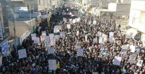 ذمار تشهد 31 مسيرة حاشدة نصرة لغزة