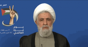 64ff42c25017361cbfcc7aa19567bdb7 الشيخ قاسم: نحيي اليمن السعيد وقائد الثورة والشعب المقاوم لما قدّموه من تضحيات لأجل فلسطين