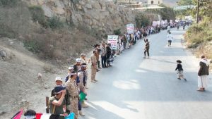 حجه مسير في حجة لخريجي الكوادر الصحية من الدورات العسكرية