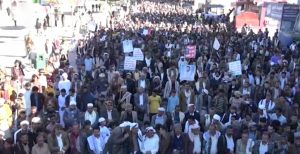 البيضاء ..مسيرات جماهيرية حاشدة تحت شعار “مع غزة.. ثبات وانتصار”