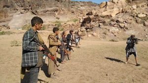 مديرية الحيمة الداخلية مناورة لخريجي الدورات المفتوحة في مديرية الحيمة الداخلية بصنعاء