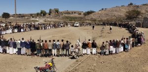 وقفات قبلية بمديرية جبل الشرق بذمار إعلاناً للجهوزية لمواجهة أي تصعيد