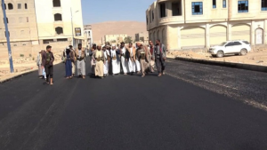 مدينة عمران1 جعمان يتفقد سير العمل في تأهيل وسفلتة عدد من الشوارع بمدينة عمران