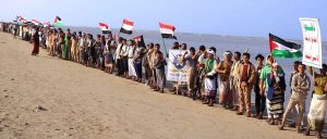 مسير مهيب على ساحل البحر الأحمر للاستنفار وتحذير العدو (شاهد الصورة)