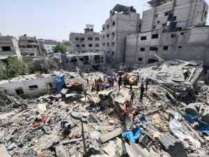 IMG-20250114-WA0013 6 شهداء و 30 إصابة باستهداف العدو الصهيوني مربعًا سكنيا بغزة