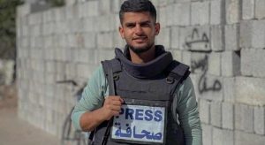 IMG_20250110_223417_218 قناص صهيوني يغتال الصحفي سائد نبهان في النصيرات