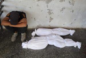 IMG_20250113_103150_683 4 شهداء في قصف العدو مركبة شمال مدينة رفح