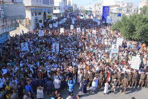 IMG_20250117_163906_064 الحديدة تشهد 133ساحة في مسيرات”مع غزة ثبات وانتصار”