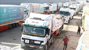 IMG_20250122_105910_586 2400 شاحنة مساعدات دخلت غزة منذ بدء “وقف النار”
