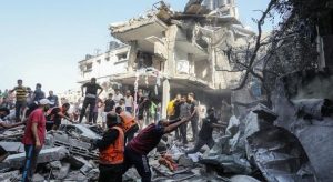 a57e2642cf1e04aa87ab75c040d97b3a استشهاد سبعة فلسطينيين بقصف صهيوني شرق غزة