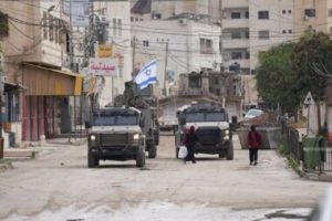 المقاومة الفلسطينية تستهدف آلية للعدو في جنين