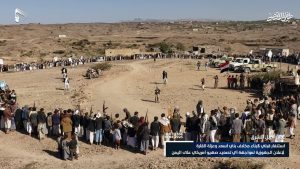 صور | استنفار قبلي لأبناء قبائل مخلاف بني أسعد وعزلة القارة في مديرية جبل_الشرق بـذمار لإعلان الجهوزية لمواجهة أي تصعيد صهيو أمريكي على اليمن 18-07-1446 | 18-01-2025