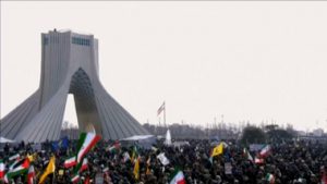 إيران تشهد مسيرات مليونية إحياءً للذكرى ال64 لانتصار الثورة الإسلامية