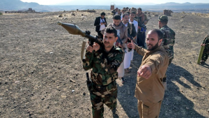 9 (2) مناورة لموظفي الوحدة التنفيذية بأمانة العاصمة ضمن الدورات العسكرية المفتوحة