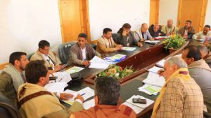 لجنة تنفيذ المشاريع في صنعاء تستعرض مستوى الانجاز