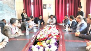 البخيتي مناقشة جهود الارتقاء بخدمات المياه والصرف الصحي في معبر