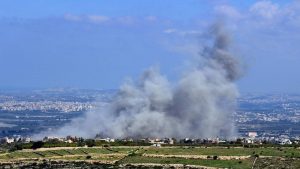 العدو يقصف نهز الوزاني جنوب لبنان شهداء وجرحى بغارات جوية وقصف لكيان العدو على جنوب لبنان