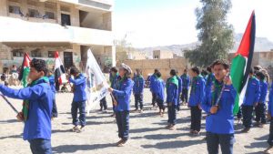 الكشفي عرض كشفي وتكريم خريجي دورات “طوفان الأقصى” في جحانة